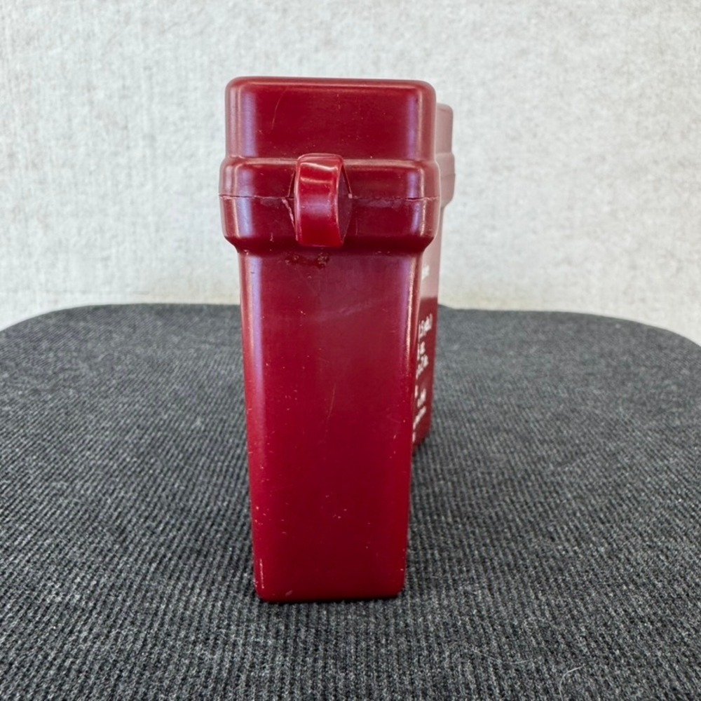 Vintage Johnson & Johnson Official Boy Scout Personal First Aid Kit Maroon Case - Picture 6 of 9